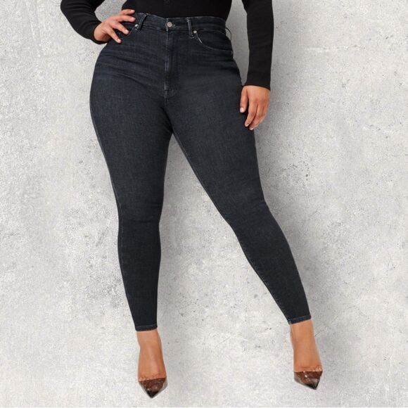 GOOD AMERICAN Always Fits Good Legs Jeans 28-32 - Picture 10 of 10